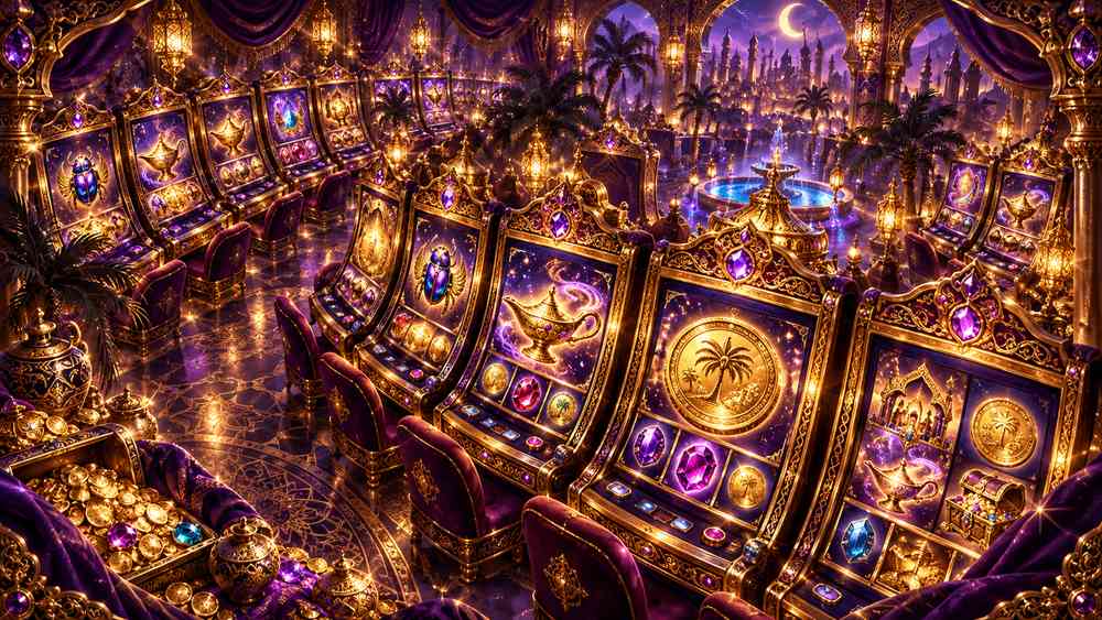 Golden Genie Casino slots lobby