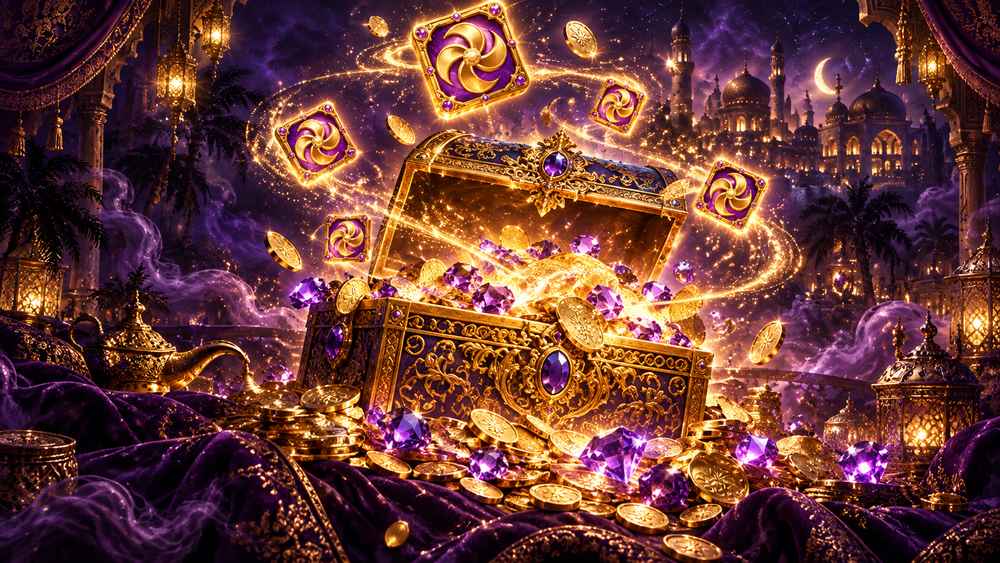 Golden Genie Casino welcome bonus treasure