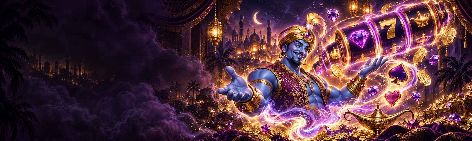 Golden Genie Casino slots and games